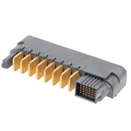 Molex Extreme Guardian Right-Angle Plug Assembly With Guide Pins, 8 Power Circuits 2141130010